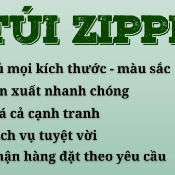 Túi Zip Giấy Kraft Đựng Thực Phẩm Không Cửa Sổ